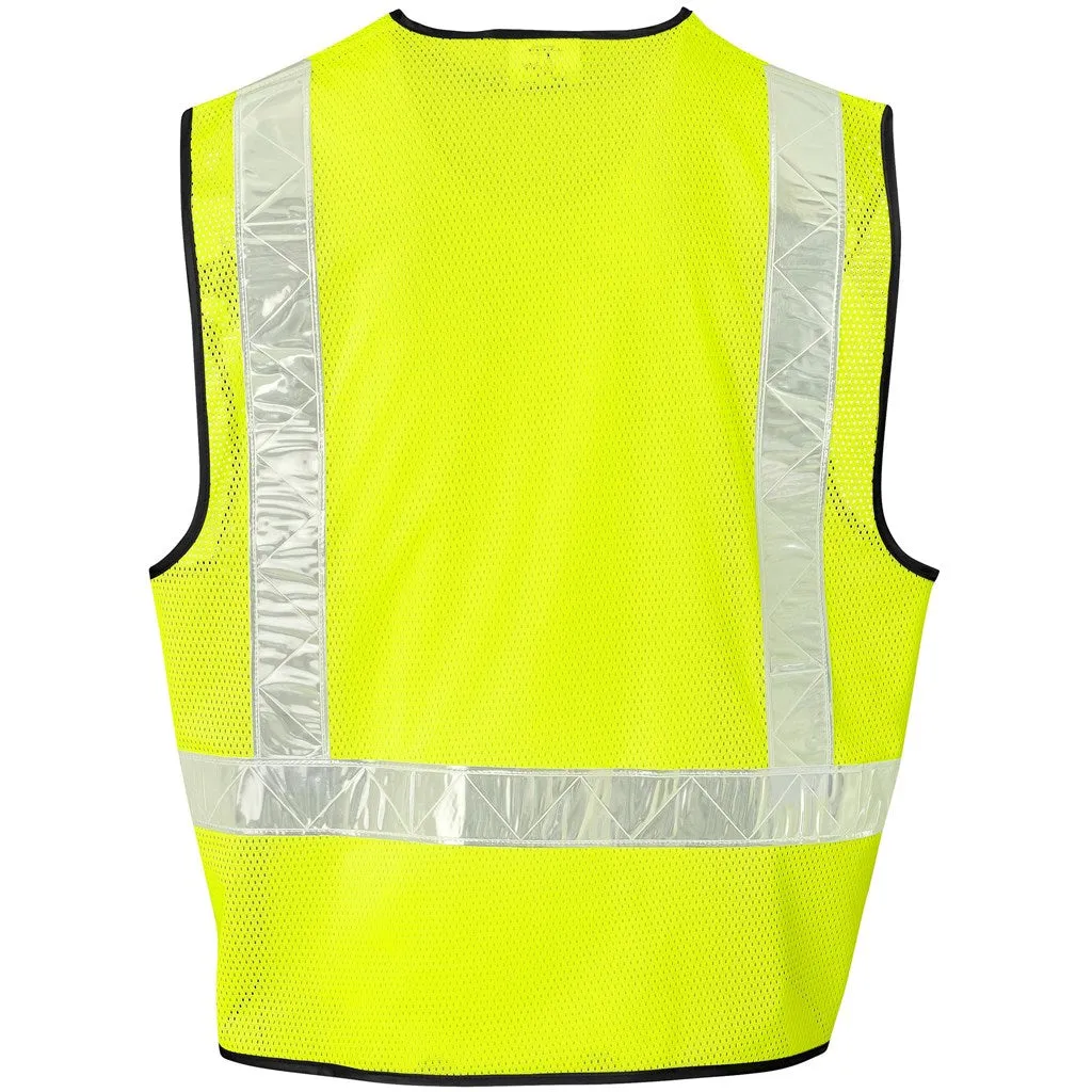 Airport Hi-Viz Reflective Full Zip Vest