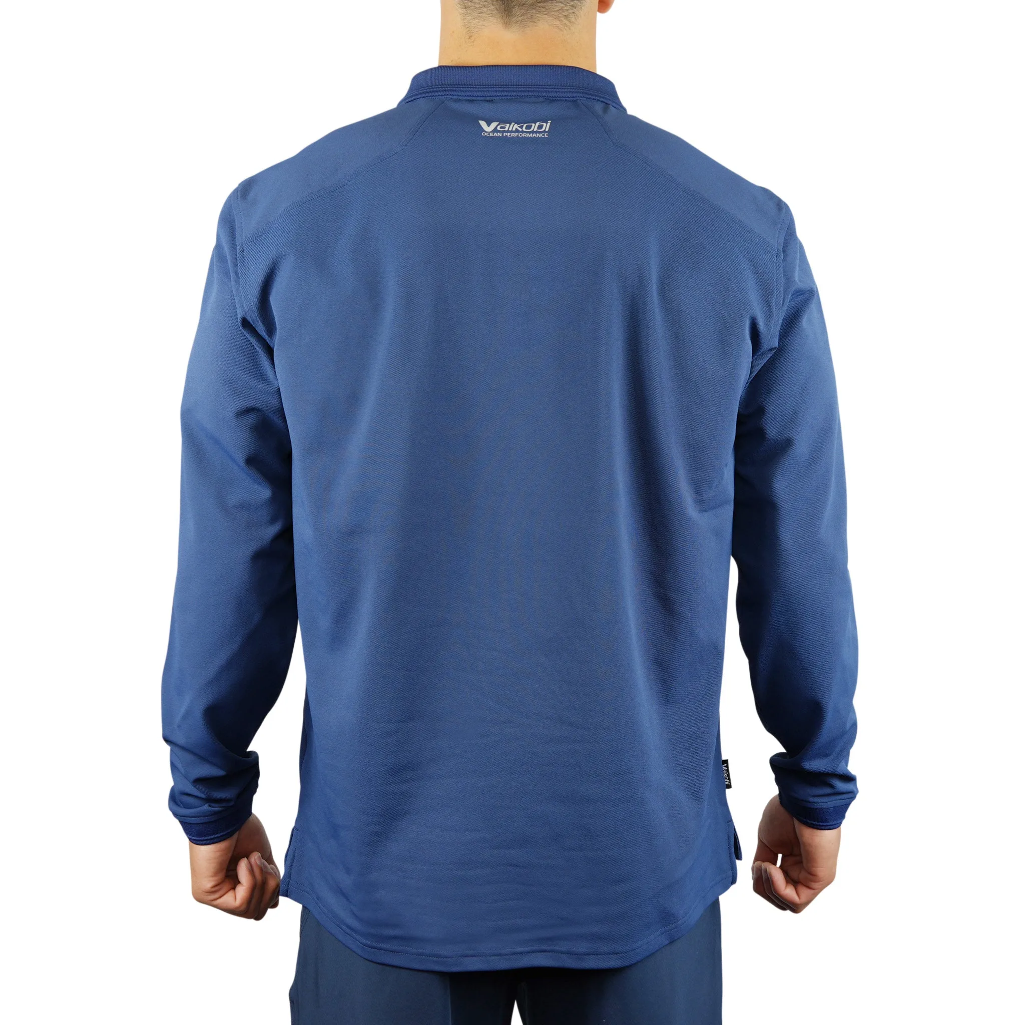 Antibes Long Sleeve Polo - Navy