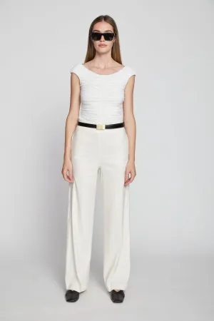 Bailey 44 Alara Linen Pant in Creme