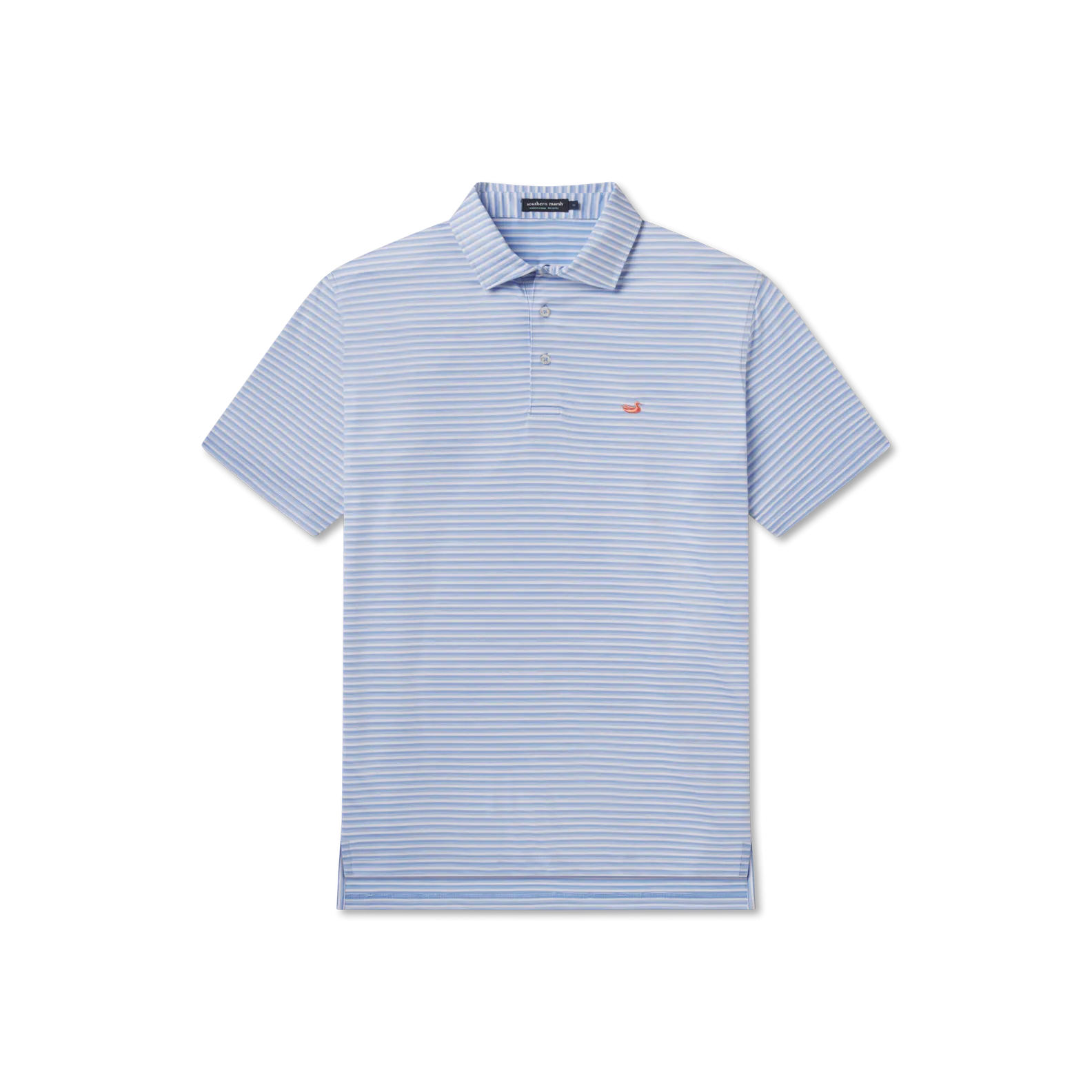 Bermuda Performance Polo - Domingo Stripe