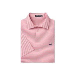 Bermuda Performance Polo - Domingo Stripe