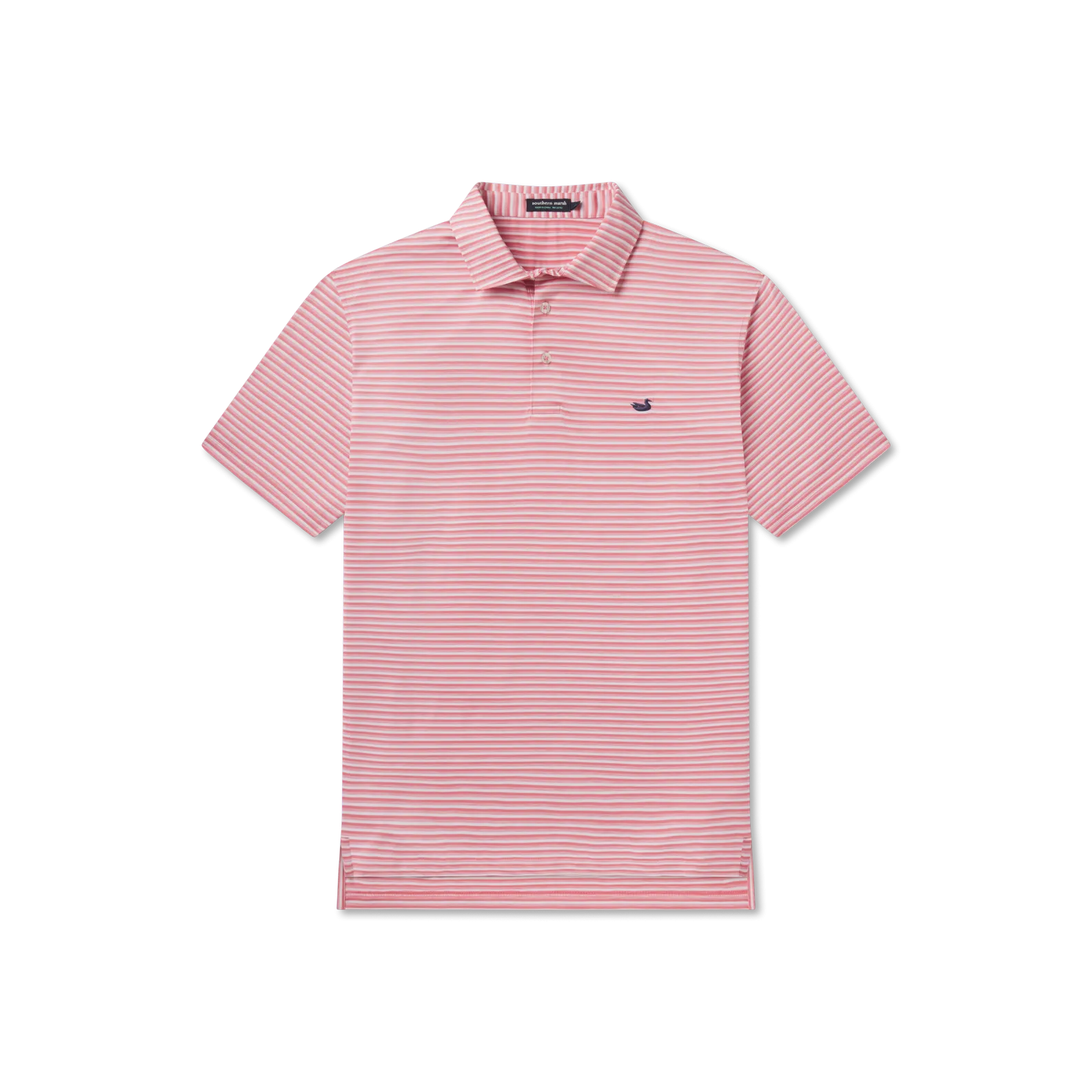 Bermuda Performance Polo - Domingo Stripe