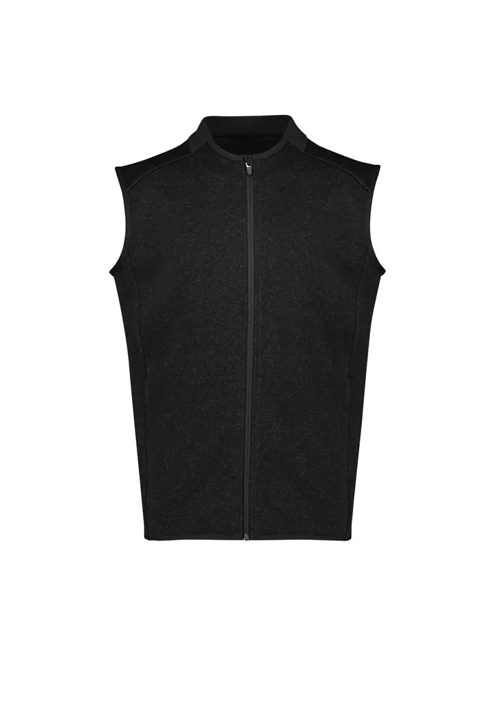 Biz Care Mens Nova Zip Front Vest (CO343MV)