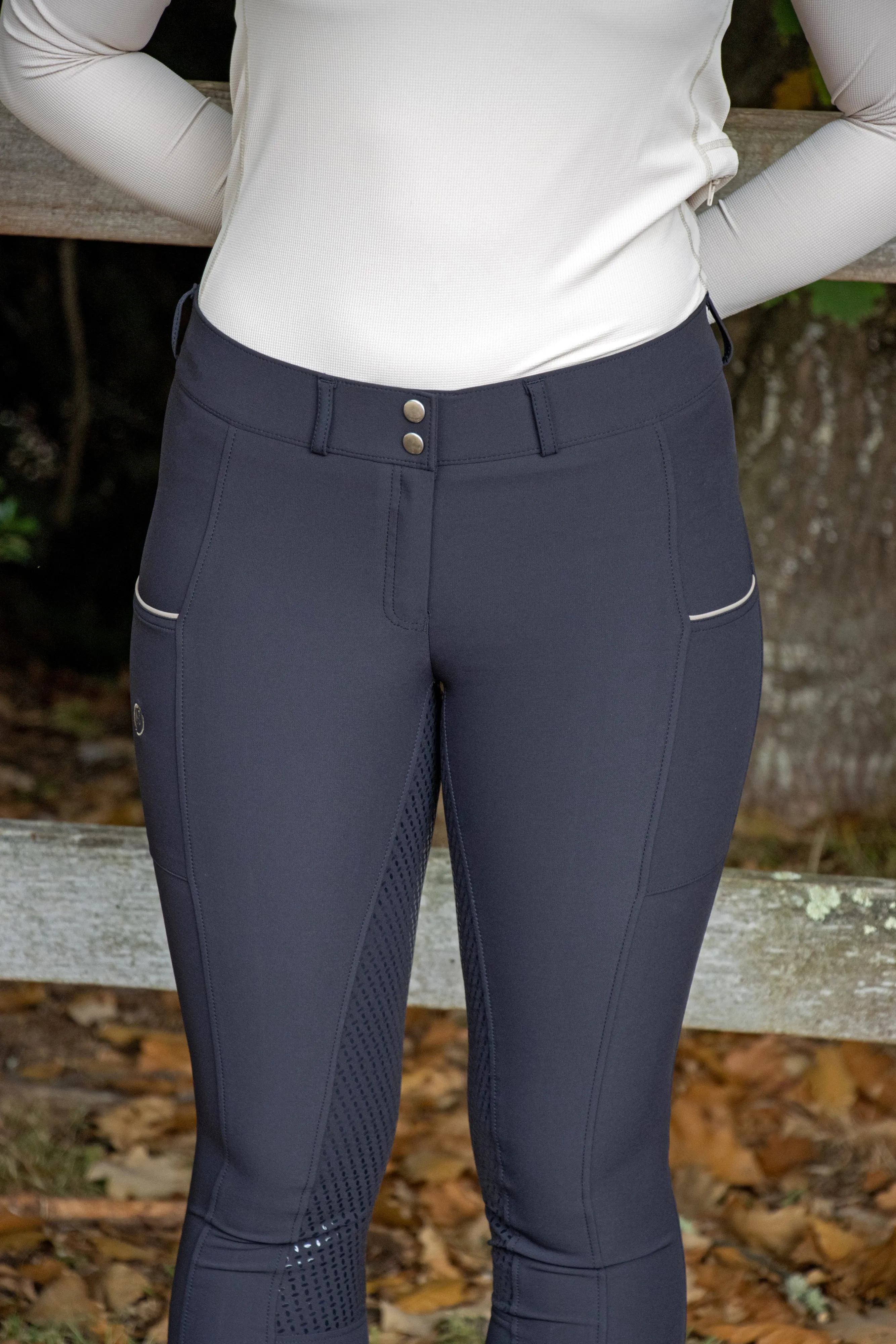 Brooke Phone Pocket Meryl Breeches - Black