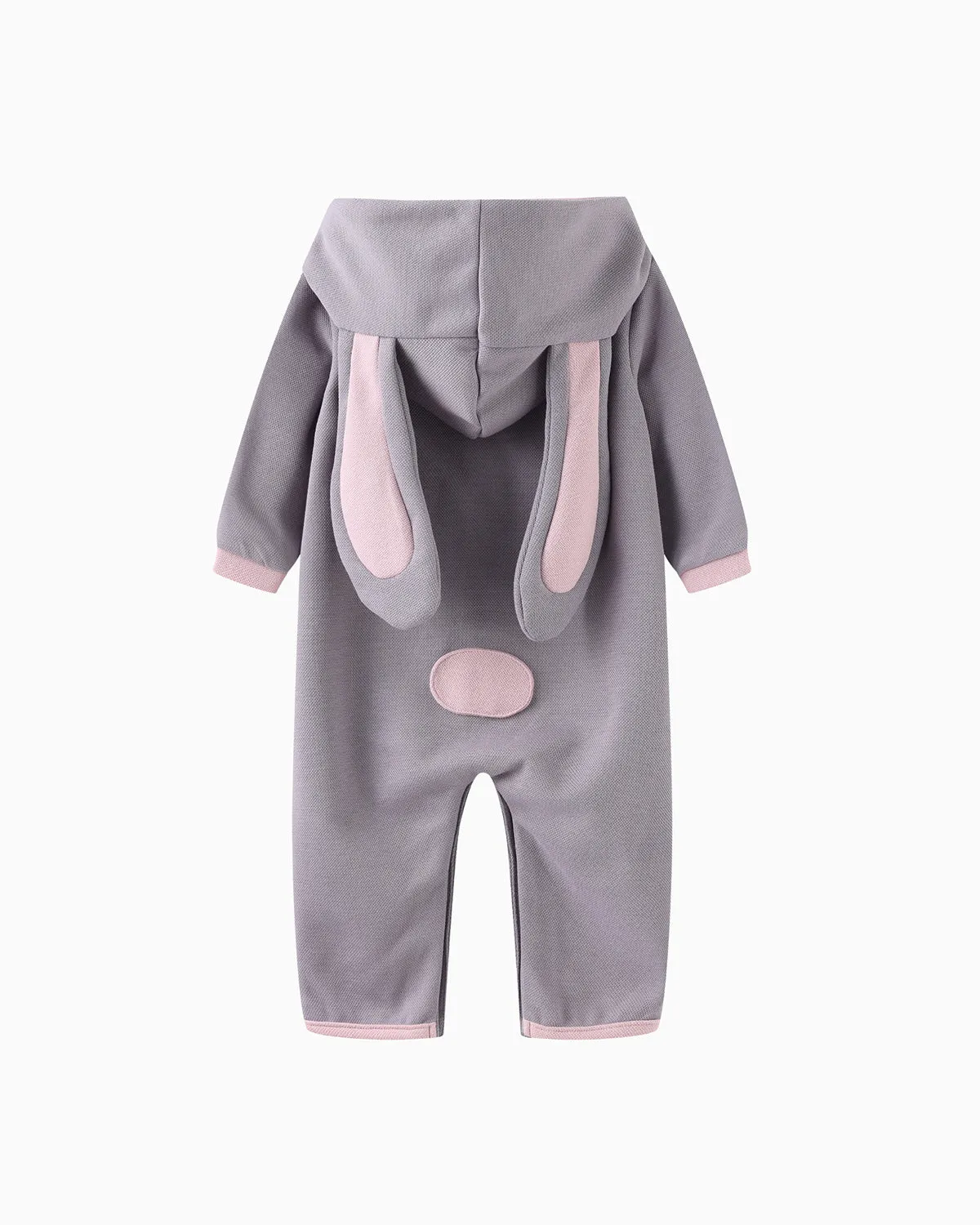 Bunny Heart Hoodie Romper