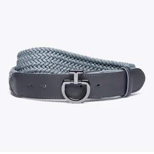 Cavalleria Toscana Men's Elastic Belt - Grey