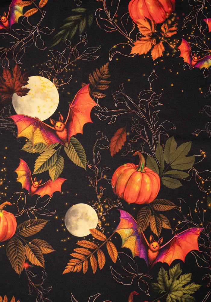 Children's Pumpkins & Bat Print T-Shirt (Bram)