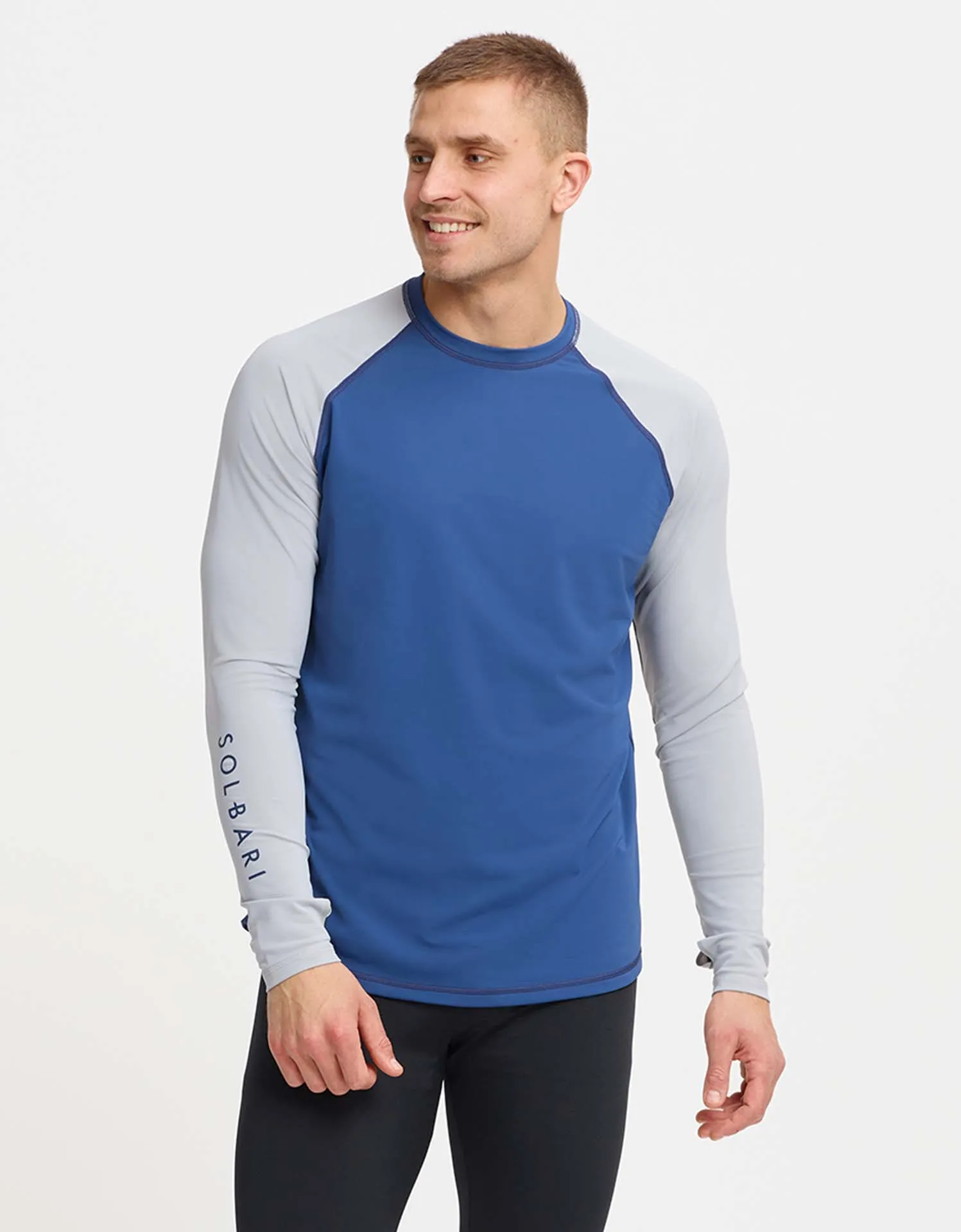 Color Block Long Sleeve Rashguard UPF 50  I Aqua Sport Collection