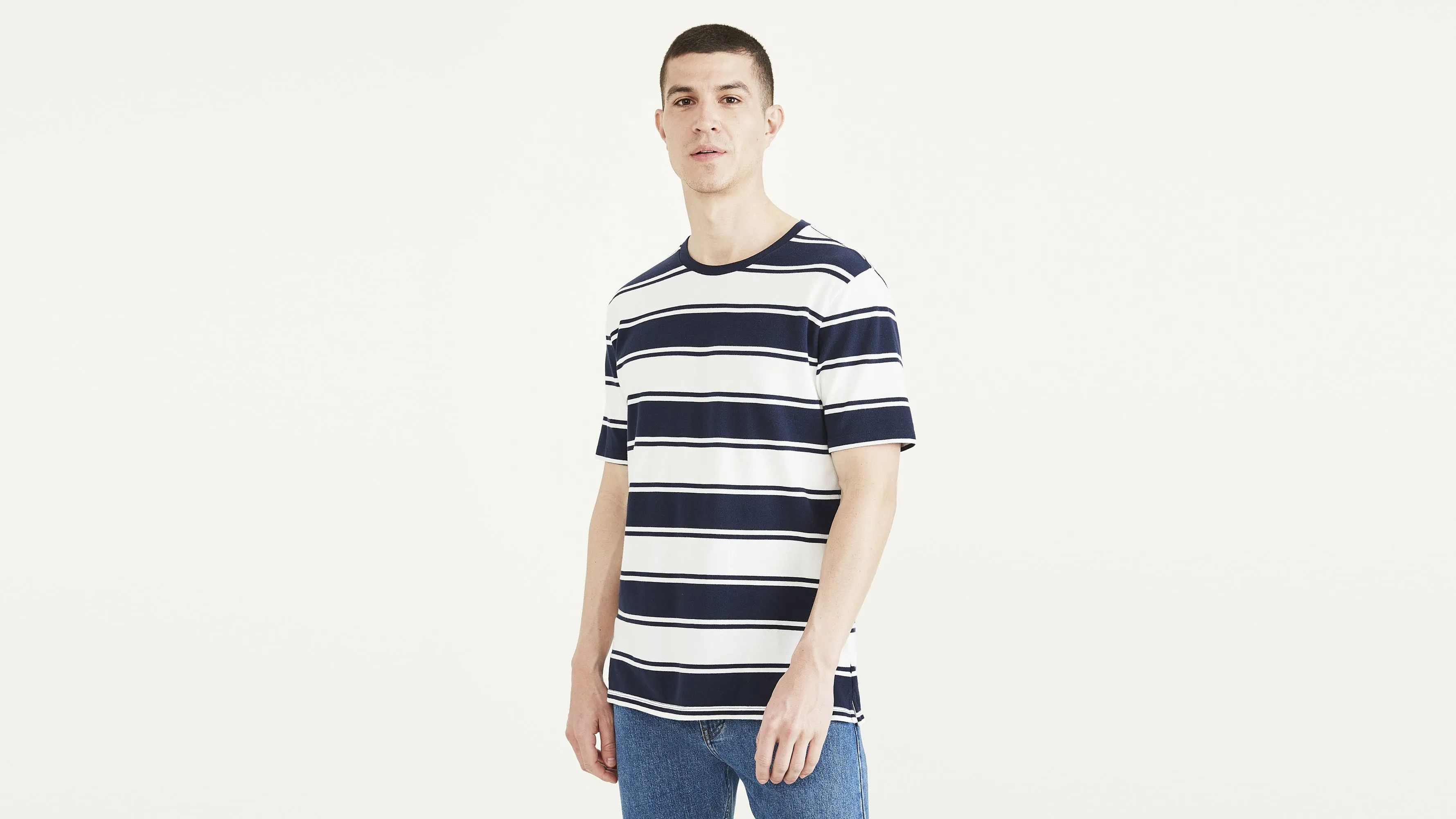 Deck Stripe Tee, Regular Fit