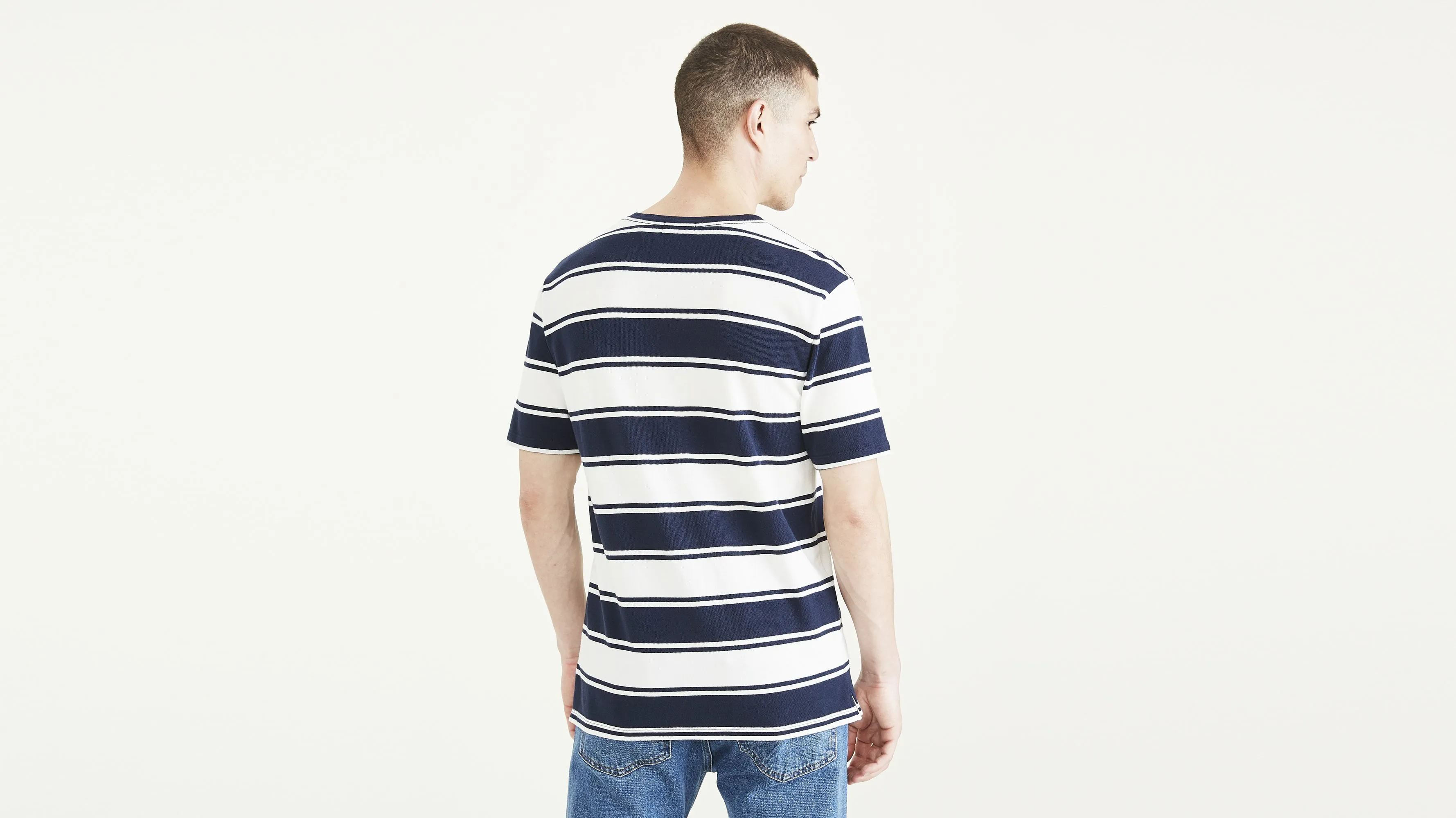 Deck Stripe Tee, Regular Fit