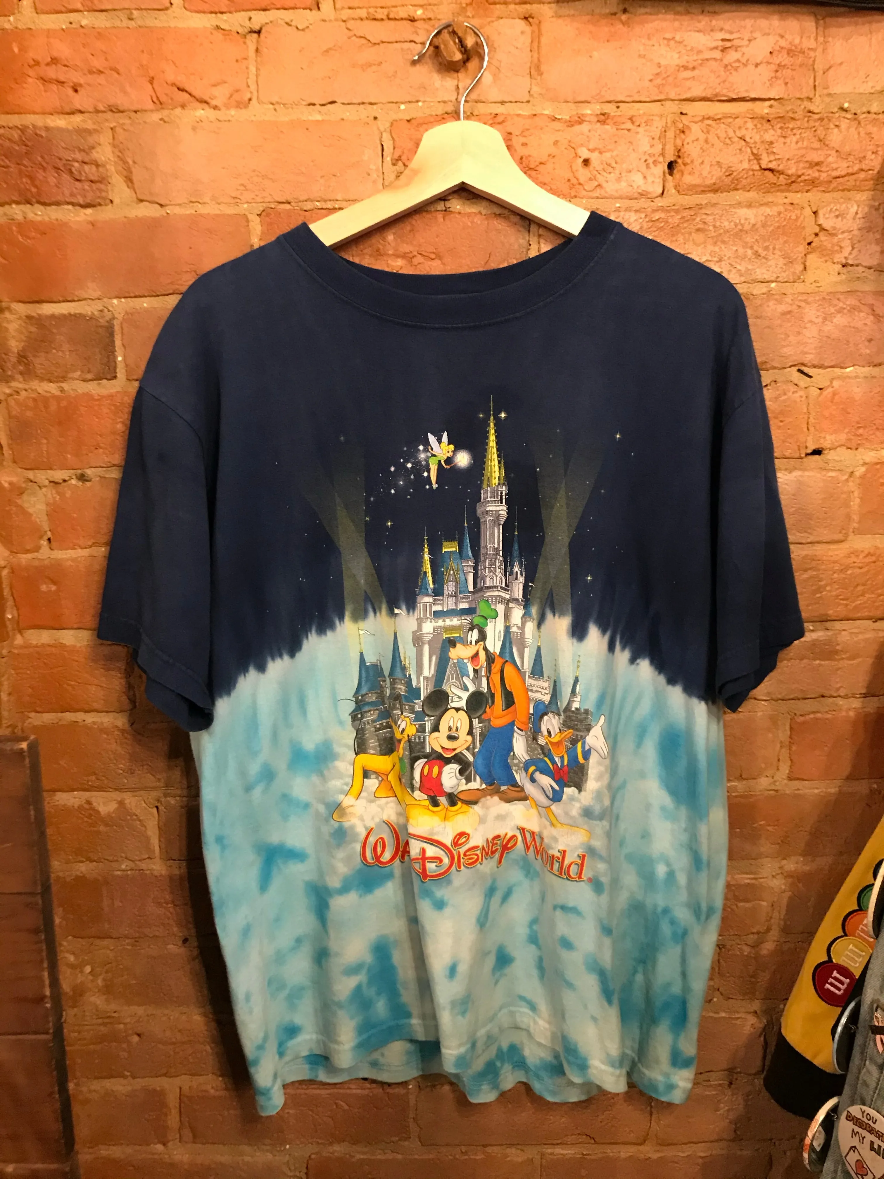 Disney World Tie-Dye T-Shirt: S