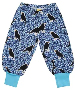 DUNS Baggy Pants - Black Bird Blue