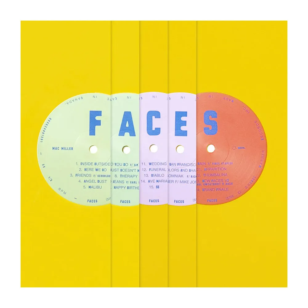 Faces Yellow Edition Vinyl 3LP