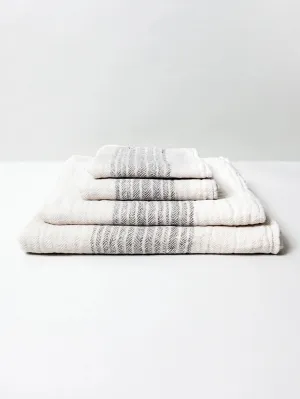 Flax Line Organics Towel in Beige