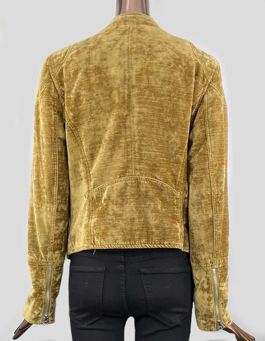 Free People DUSk Till Dawn Velvet Jacket Medium