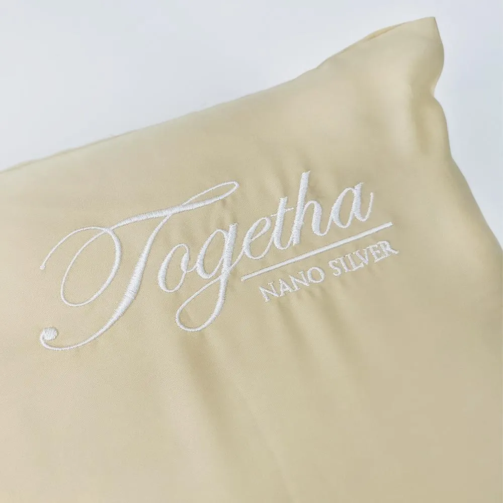 Getha Award S Latex Pillow Case - Tencel Nano Silver Fabric (M) (2 Pcs)