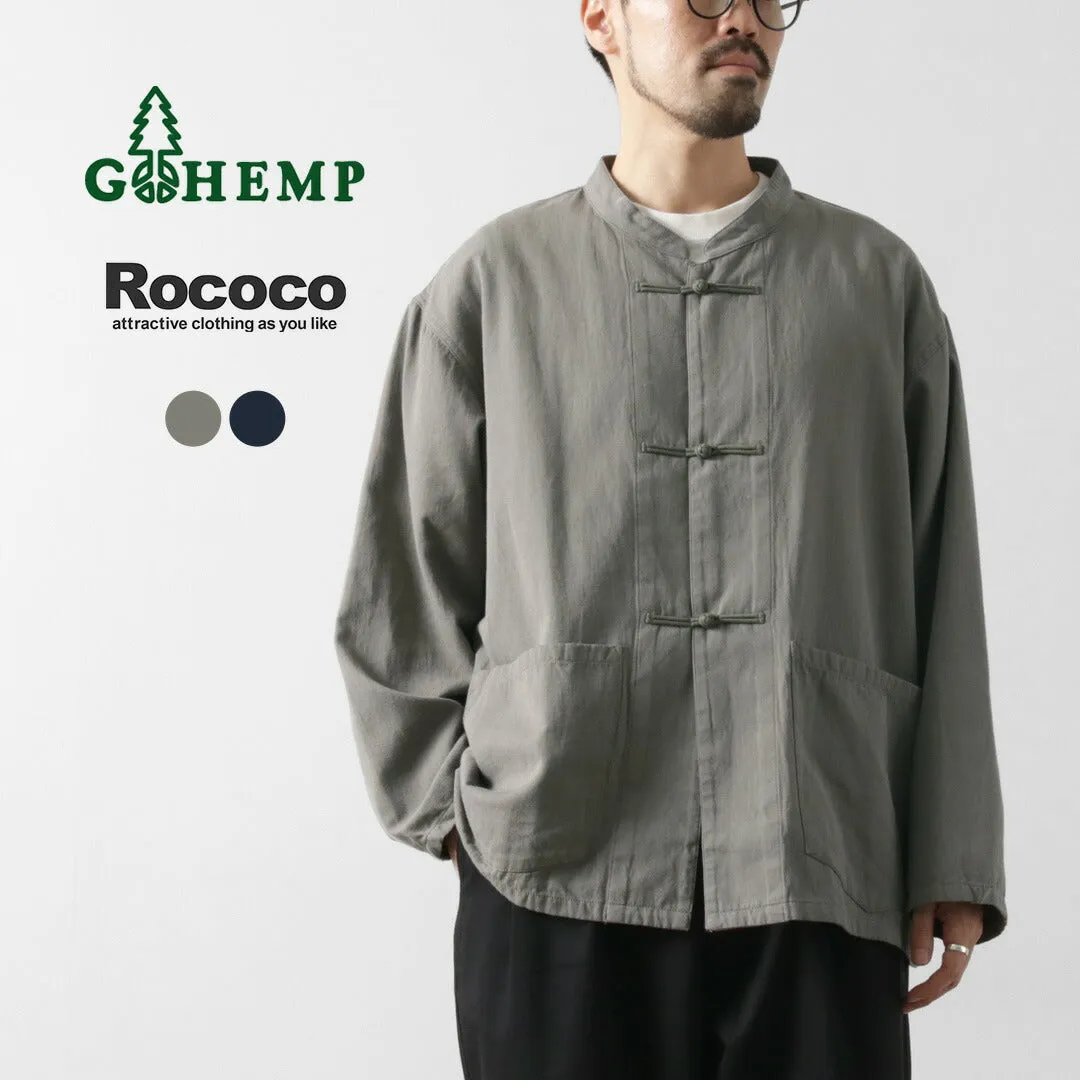 GOHEMP / Goku wide long-sleeved shirt