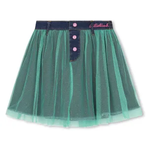 Green Tulle Skirt