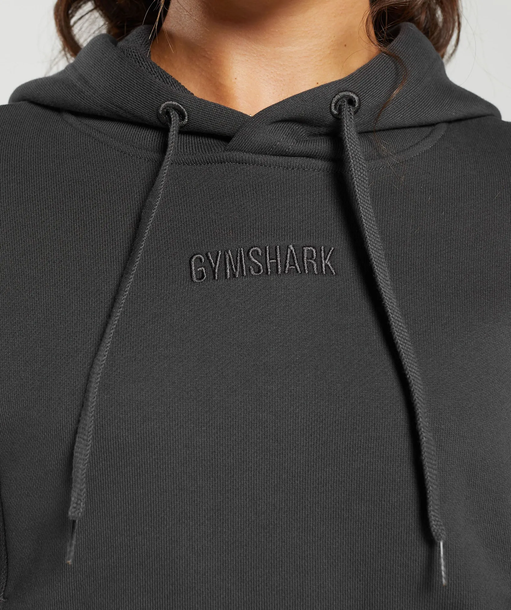 Gymshark Heavyweight Loopback Sweat Hoodie - Asphalt Grey