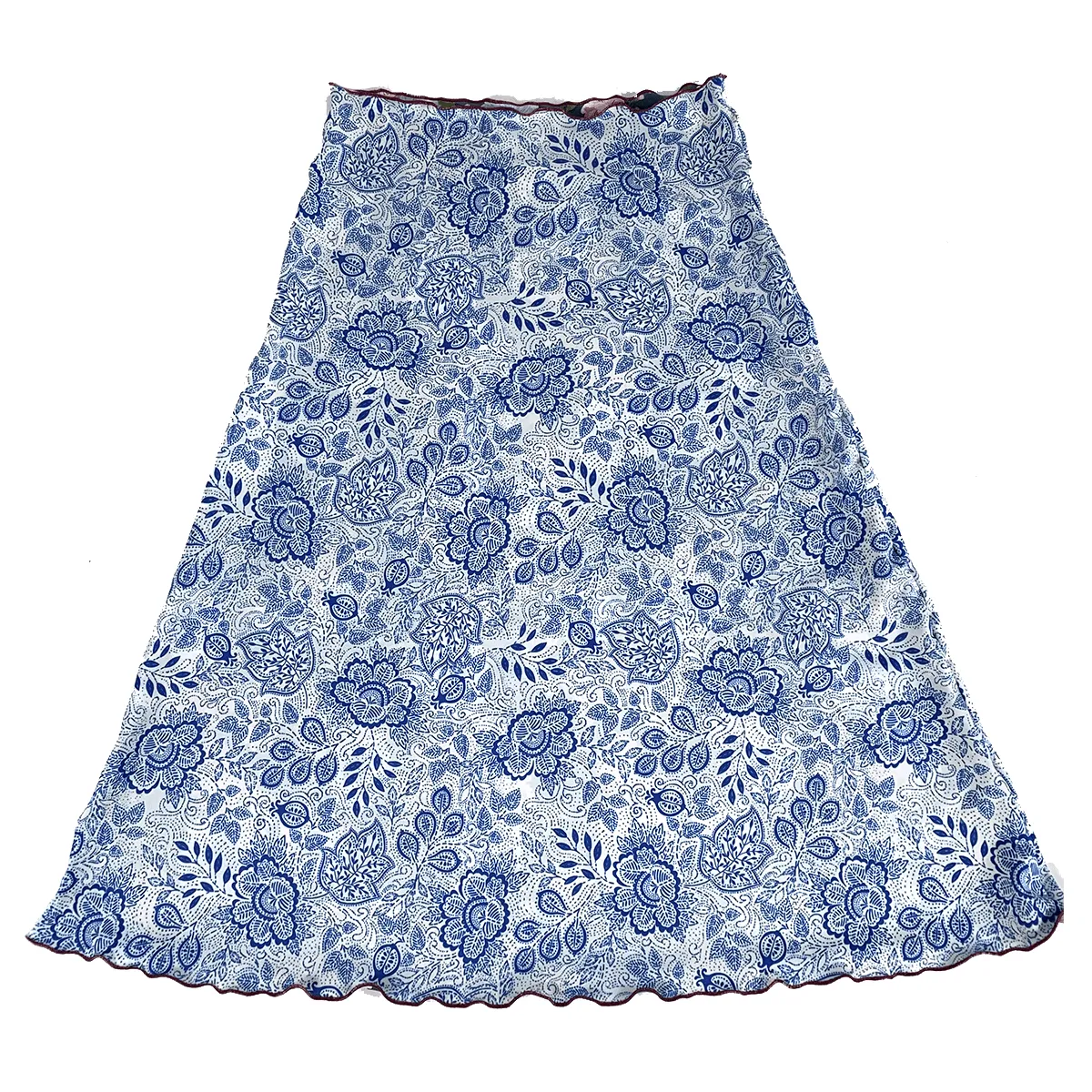 Happy Chance Reversible Long Bias Skirt