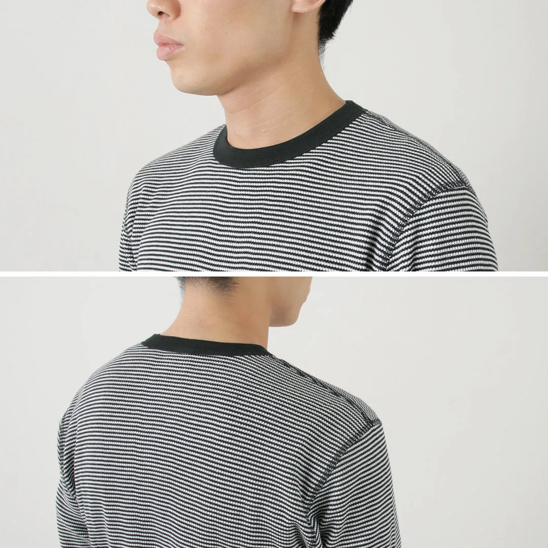 HEALTHKNIT / Basic Waffle Crew Neck Long Sleeve