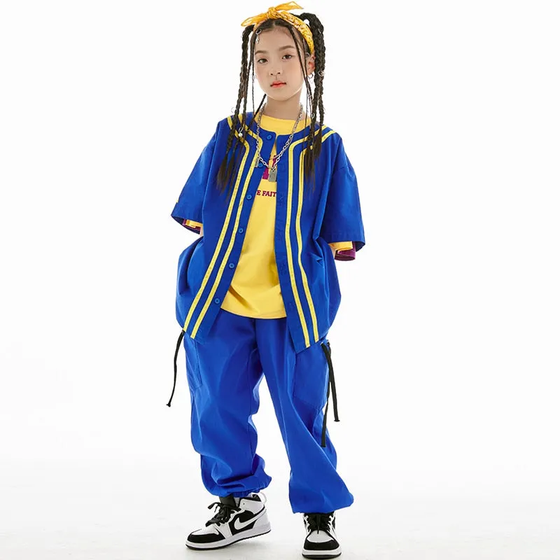 HH1046  Children Hip Hop- Street Dance Outfit - Sold Seperately or as a Set..