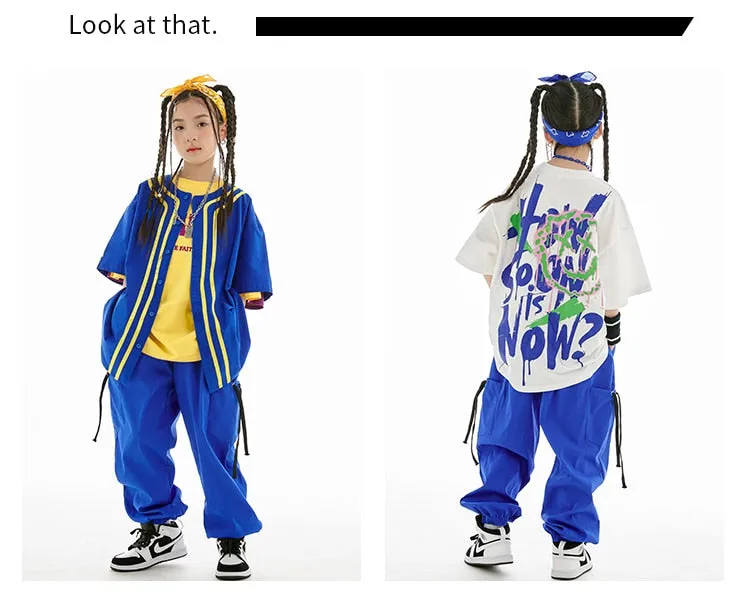 HH1046  Children Hip Hop- Street Dance Outfit - Sold Seperately or as a Set..