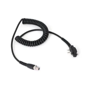 Icom Bolt On Handheld Radio - Headset Coil Cord