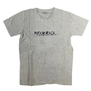 Istanbul Agop T Shirt "HANDMADE IN TURKEY" (BLACK LOGO) OLIVE T-Shirt