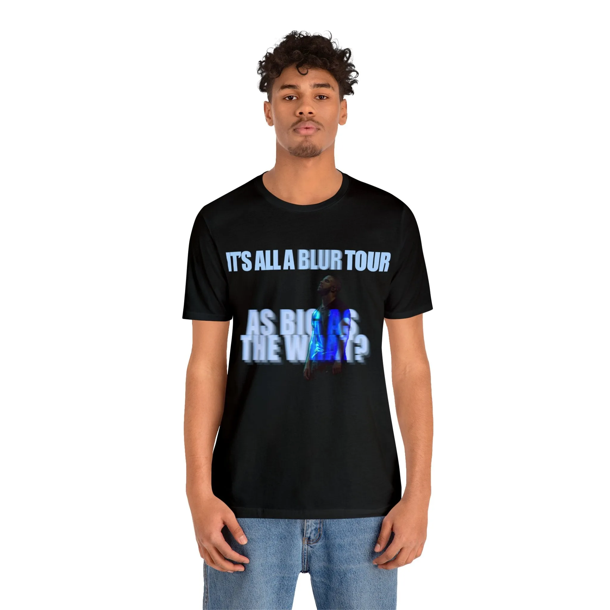 It's All a Blur 2024 TOUR (Drake) Unisex Jersey Short Sleeve Tee