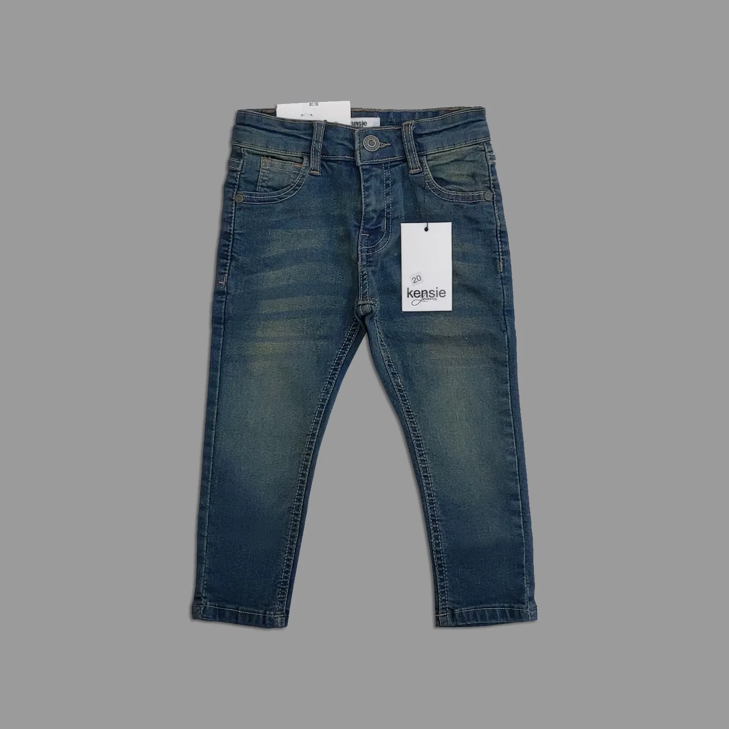 KE - Kids 'Navy Blue' Tint Shade Stretchable Skinny jeans KE848