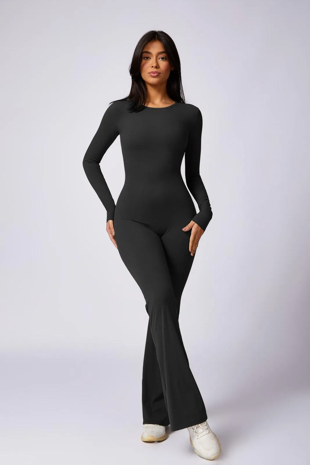 Kennedy Flared Jumpsuit - Black (FINAL SALE)