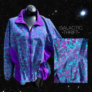 L 80s Vintage Zipup Jacket