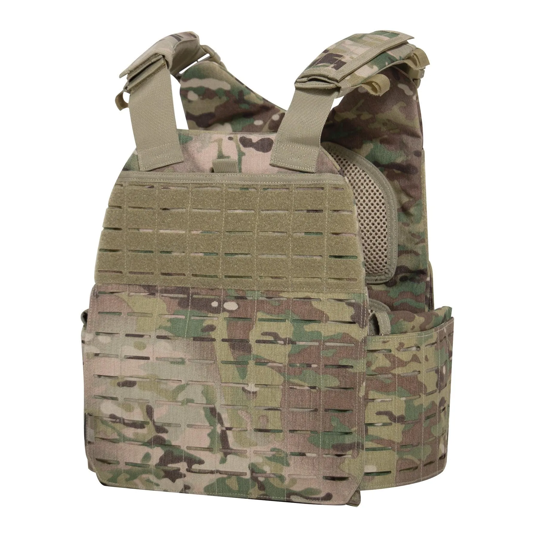 Laser Cut MOLLE Plate Carrier Vest by Rothco