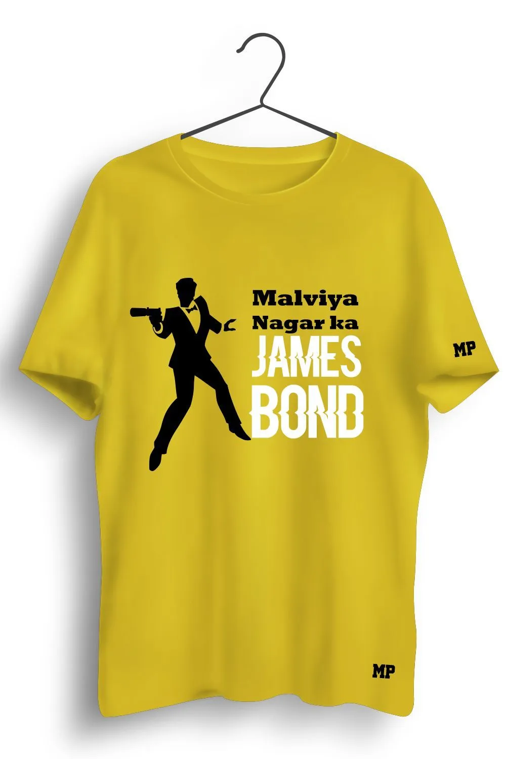 Malviya Nagar Ka James Bond Printed Tshirt