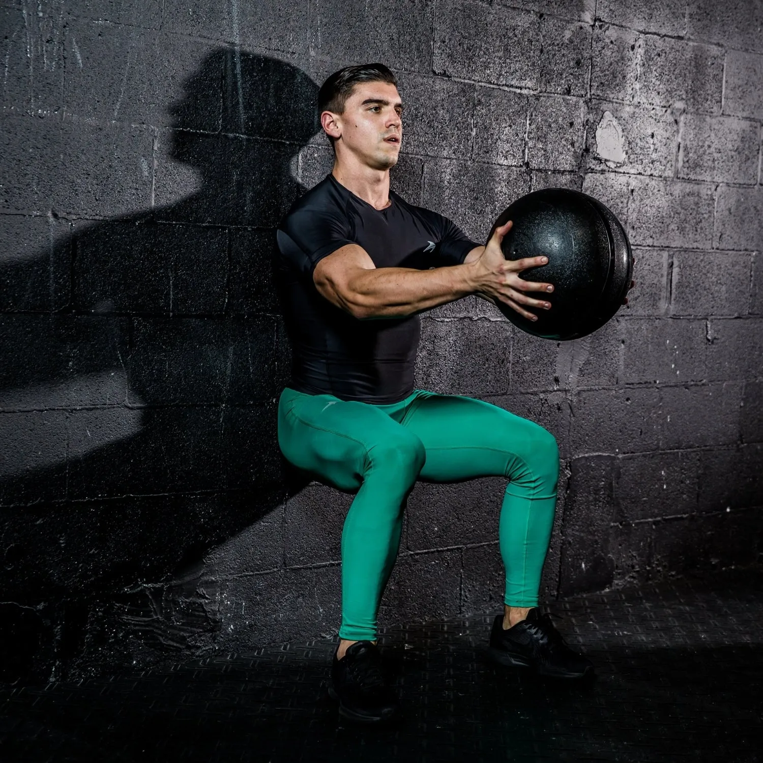 Men's Compression Pants - Green