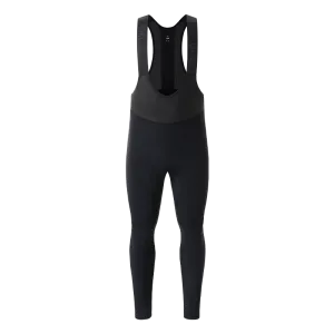 Men's Windproof Thermal Bib Tights SI-1 ShanSui-Black