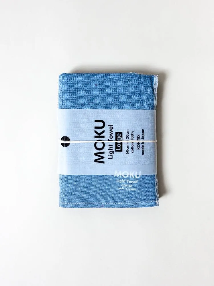 Moku Light Towel, Azure