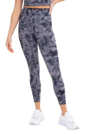 Mono B Tie-Dye Back Pocket High-Waisted Leggings APH6221 and Plus