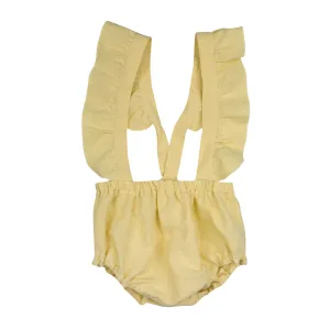 PAOLA ROMPER PANTS - Yellow