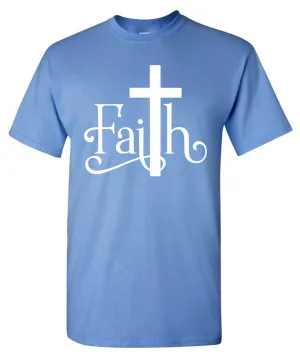 "Faith" Tee - Carolina Blue (Tee/Hoodie/Sweatshirt)