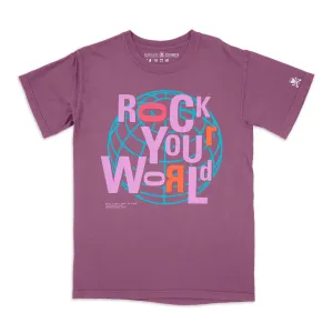 'Rock Your World' Rock & Roll Hall of Fame - Unisex Crew T-Shirt