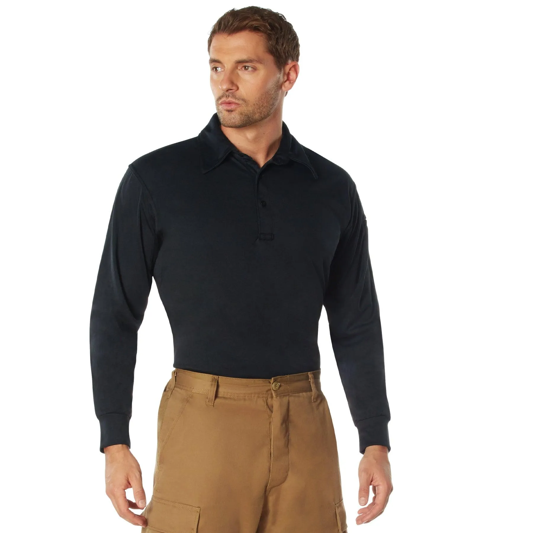 Rothco Long Sleeve Tactical Performance Polo by Rothco