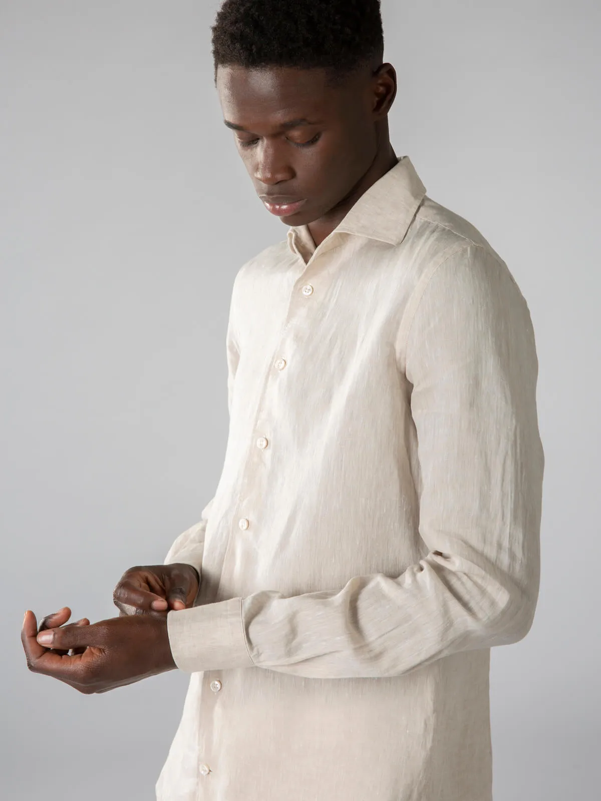 Sand Linen Seaside Shirt