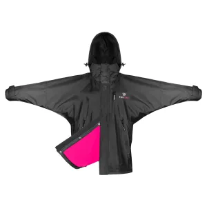 Shortie Children's | Thin Fleece | Black/Peacock Pink