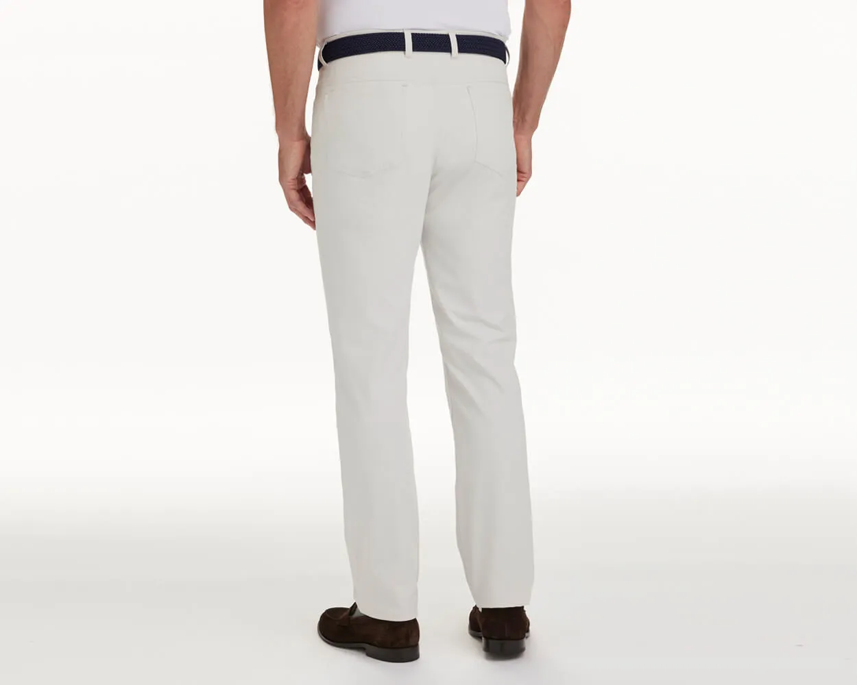 The Parker Pant: Stone 30" Length