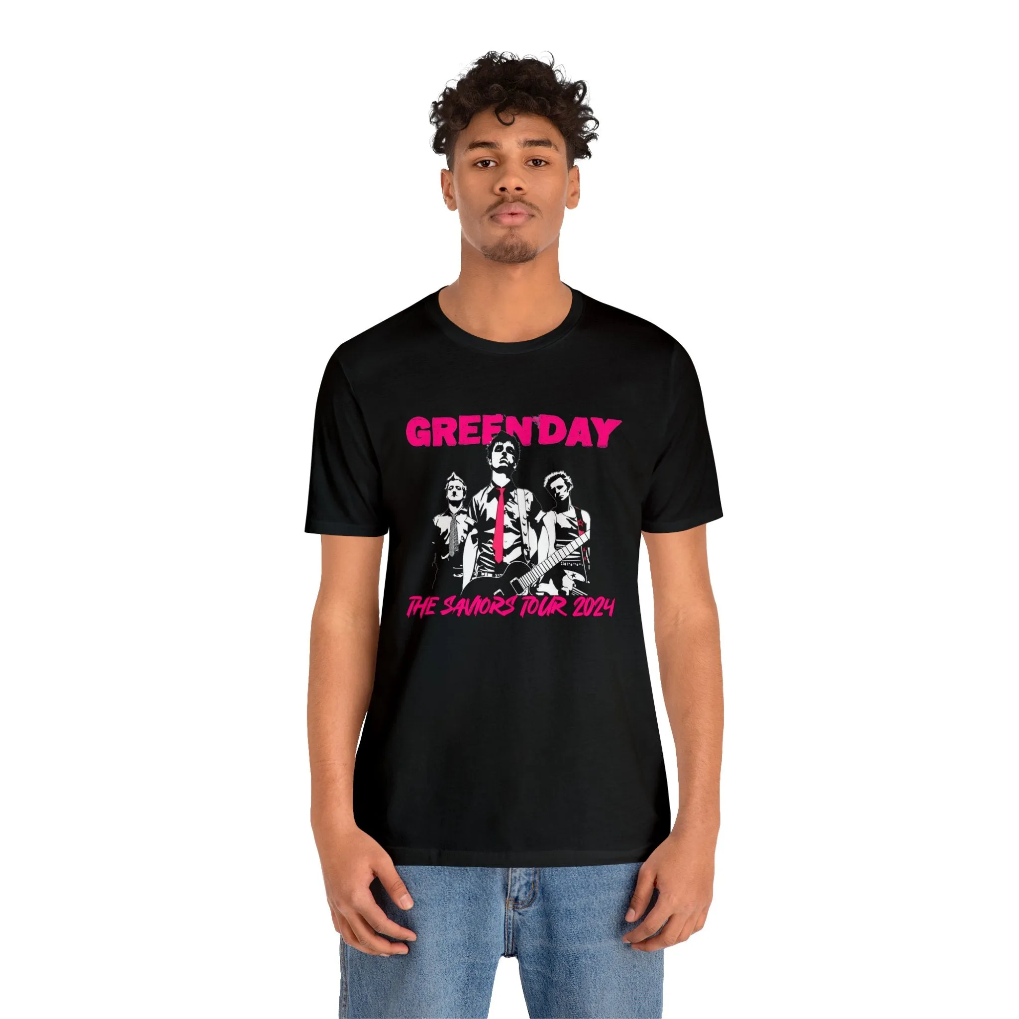 The Saviors Tour (Green Day 2024) Unisex Jersey Tee