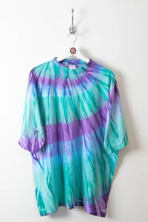 Tie Dye Single Stitch T-Shirt (L)