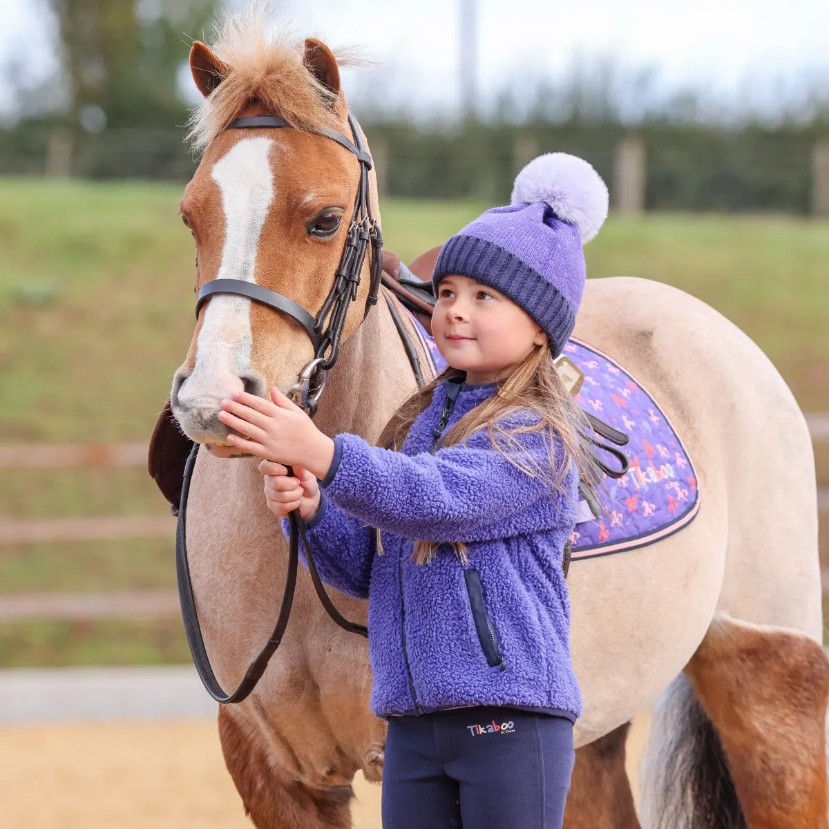 Tikaboo Bobble Hat Unicorn