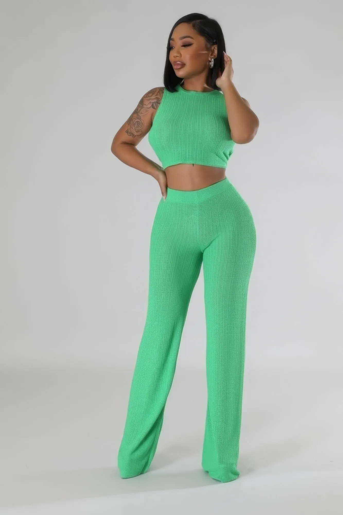 Two Pieces Pant Set